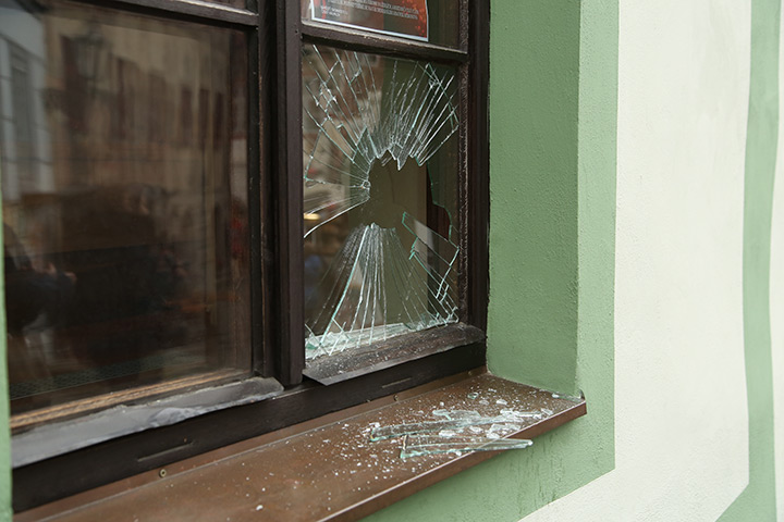 A2B Glass are able to board up broken windows while they are being repaired in Leominster.